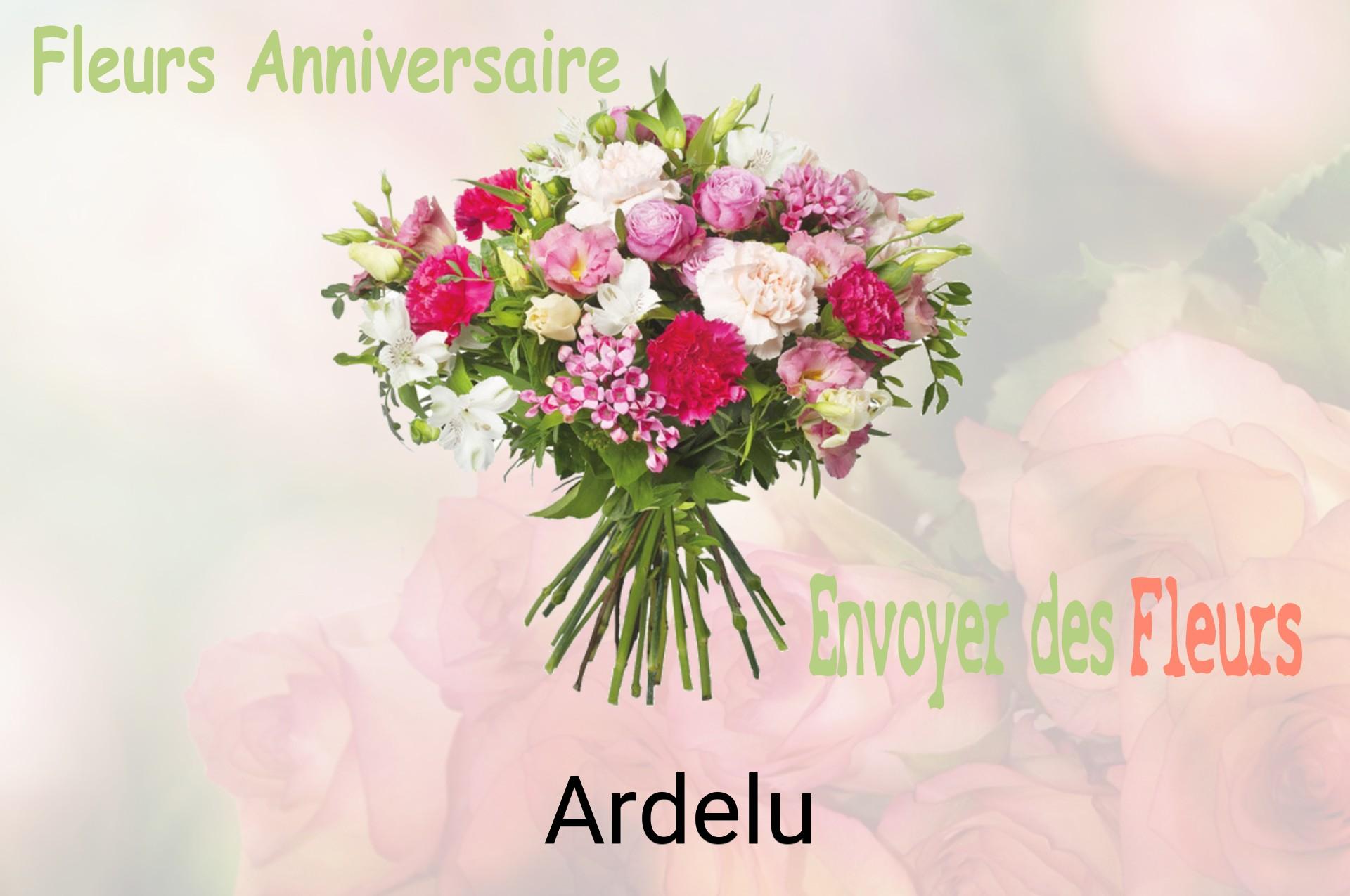 Bouquet de fleurs d’anniversaire livré à Ardelu